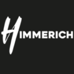Als Logo der Referenzen bei Discothek Himmerich, ist ein schwarz/weiß Logo zu sehen.