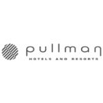 Als Logo der Referenzen bei Pullman Hotels, ist ein einfarbiges Logo zu sehen.